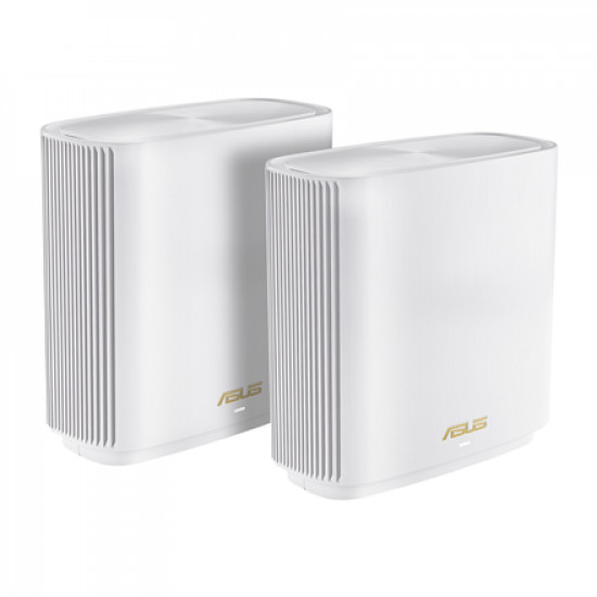 Asus ZenWiFi XT9 AX7800 Tri Band Mesh Router Wifi 6 802.11ax (2pk white)