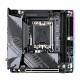 Gigabyte B760I AORUS PRO 1.0 Processor family Intel, Processor socket LGA1700, DDR5 DIMM, Memory slots 2, Supported hard disk drive interfaces SATA, M.2, Number of SATA connectors 2, Chipset Intel B760 Express, Mini-ITX