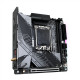 Gigabyte B760I AORUS PRO 1.0 Processor family Intel, Processor socket LGA1700, DDR5 DIMM, Memory slots 2, Supported hard disk drive interfaces SATA, M.2, Number of SATA connectors 2, Chipset Intel B760 Express, Mini-ITX