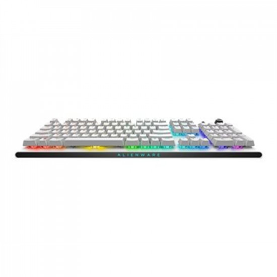 Dell Alienware Tri-Mode AW920K Wireless Gaming Keyboard, RGB LED light, US, Wireless, Lunar Light, Bluetooth, Numeric keypad, CHERRY MX Red