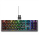 Dell Alienware Tri-Mode AW920K Wireless Gaming Keyboard, RGB LED light, US, Wireless, Dark Side of the Moon, Bluetooth, Numeric keypad, CHERRY MX Red