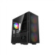 Deepcool MID TOWER CASE CH560 Digital Side window, Black, Mid-Tower, Power supply included No