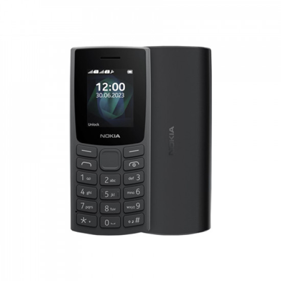 Nokia 105 (2023) TA-1557 Charcoal, 1.8 