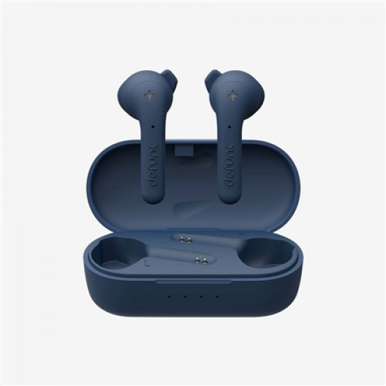 Defunc Earbuds True Basic Built-in microphone, Wireless, Bluetooth, Blue