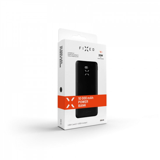 Fixed Power Bank Zen 10000 mAh, Black