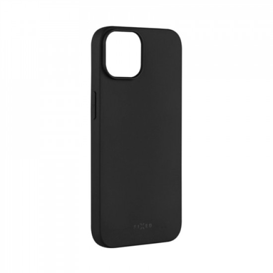 Fixed Story Back cover, Apple, iPhone 14, Rubberized, Black