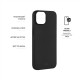 Fixed Story Back cover, Apple, iPhone 14, Rubberized, Black