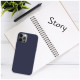 Fixed Story Back cover, Apple, iPhone 14 Plus, Rubberized, Blue