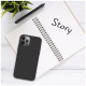 Fixed Story Back cover, Apple, iPhone 14 Pro Max, Rubberized, Black