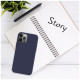 Fixed Story Back cover, Apple, iPhone 14 Pro Max, Rubberized, Blue