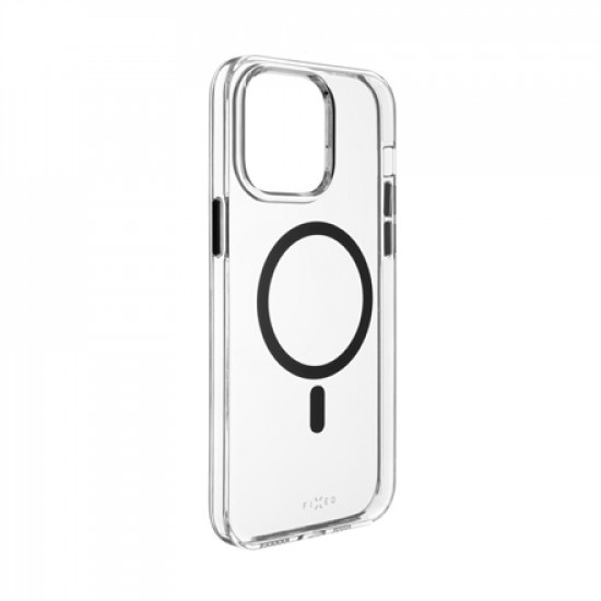 Fixed MagPurity with Magsafe support Back cover, Apple, iPhone 14 Pro Max, Hardened polycarbonate and TPU, Clear