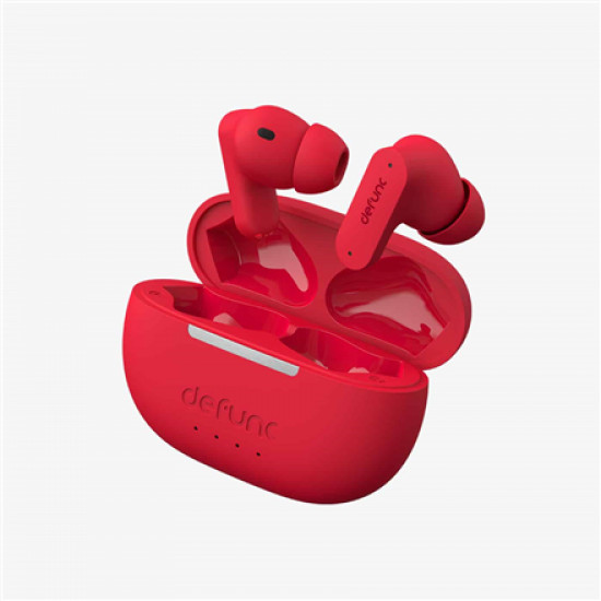 Defunc Earbuds True Anc Built-in microphone, Wireless, Bluetooth, Red