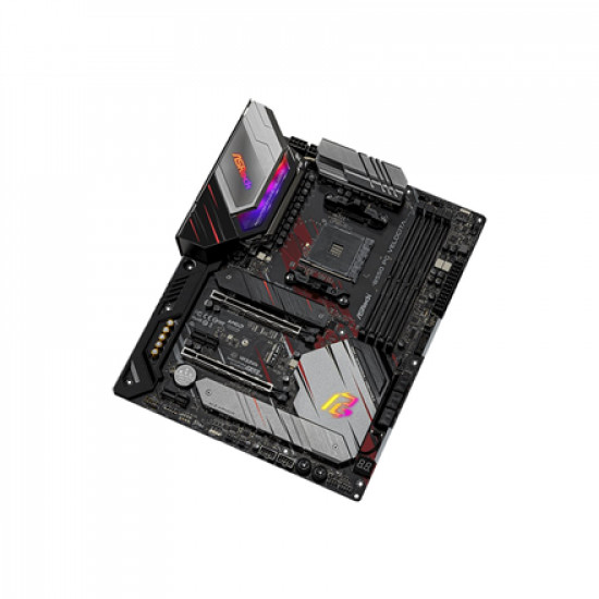 ASRock B550 PG Velocita Processor family AMD, Processor socket AM4, DDR4 DIMM, Memory slots 4, Supported hard disk drive interfaces SATA3, M.2, Number of SATA connectors 6, Chipset AMD B550, ATX