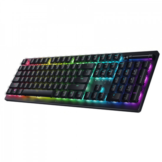 Razer | Gaming Keyboard | Deathstalker V2 Pro | Gaming Keyboard | Wireless | RGB LED light | US | Bluetooth | Black | Optical Switch | Wireless connection