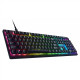 Razer Gaming Keyboard Deathstalker V2 Pro RGB LED light, US, Wired, Black, Low-Profile Optical Switches (Clicky)