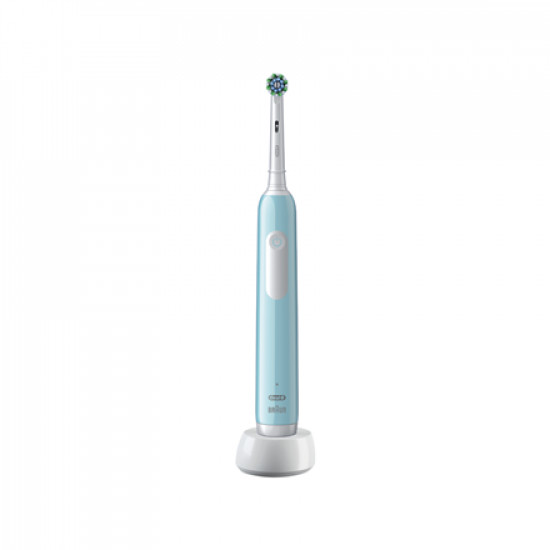 Oral-B | Electric Toothbrush | Pro Series 1 Cross Action | Rechargeable | For adults | Number of brush heads included 1 | Number of teeth brushing modes 3 | Caribbean Blue