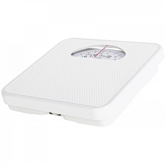 Adler Mechanical Bathroom Scale AD 8179w Maximum weight (capacity) 136 kg, Accuracy 1000 g, White