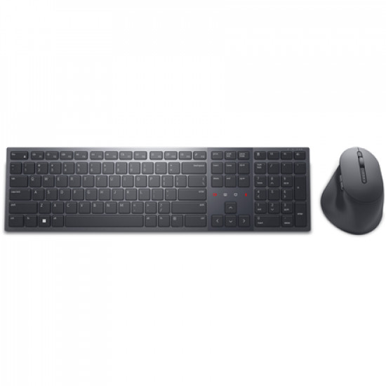 Dell Premier Collaboration Keyboard and Mouse KM900 Wireless, Included Accessories USB-C to USB-C Charging cable, LT, USB-A, Graphite