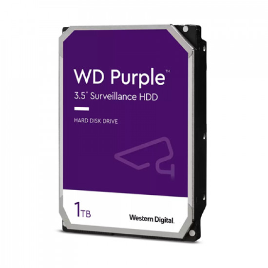 HDD AV WD Purple (3.5'', 1TB, 64MB, 5400 RPM, SATA 6 Gb/s)