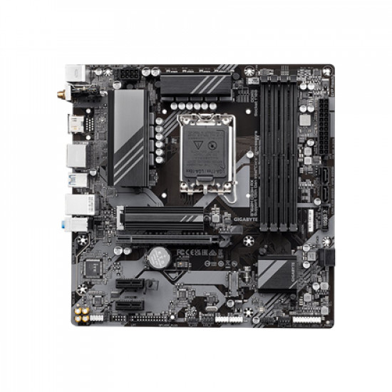 Gigabyte | B760M DS3H AX 1.3 M/B | Processor family Intel | Processor socket LGA1700 | DDR5 | Memory slots 4 | Supported hard disk drive interfaces SATA, M.2 | Number of SATA connectors 4 | Chipset Intel B760 Express | Micro ATX