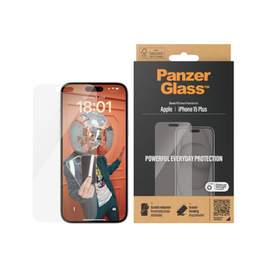 PanzerGlass Screen Protector iPhone 2023 6.7 |Classic Fit