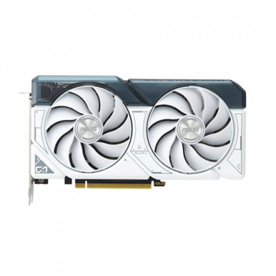 Asus DUAL-RTX4060-O8G-WHITE NVIDIA, 8 GB, GeForce RTX 4060, GDDR6, PCI Express 4.0, HDMI ports quantity 1, Memory clock speed 17000 MHz