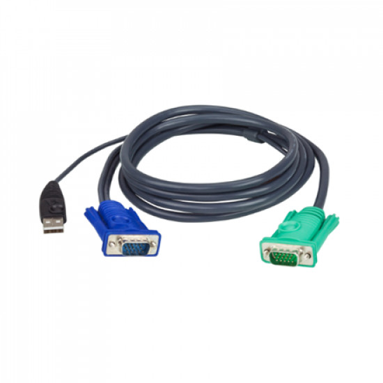 Aten 5M USB KVM Cable with 3 in 1 SPHD 2L-5205U