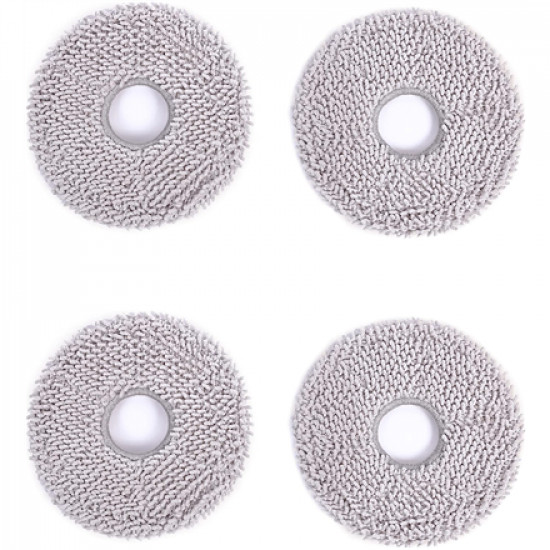 Ecovacs Washable Improved Mopping Pads for OZMO Turbo Mopping Systems of X1 OMNI/X1 TURBO/T10 TURBO/ T20 OMNI D-WP04-0012 4 pc(s)