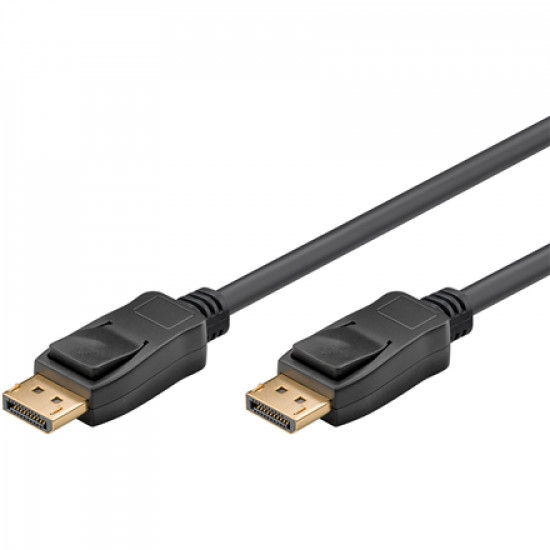 Goobay DisplayPort Connector Cable 1.4 64798 Black, DP to DP, 2 m