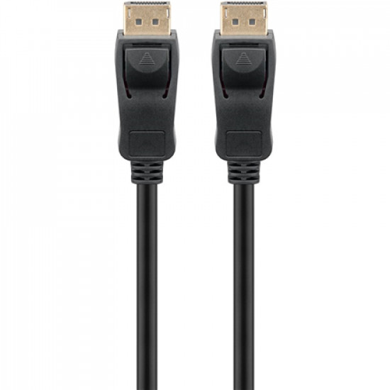 Goobay DisplayPort Connector Cable 1.4 64798 Black, DP to DP, 2 m