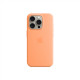 Apple iPhone 15 Pro Silicone Case with MagSafe - Orange Sorbet