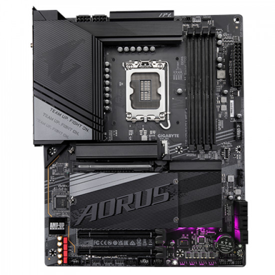 Gigabyte Z790 A ELITE X WIFI7 1.0 M/B Processor family Intel, Processor socket LGA1700, DDR5 DIMM, Memory slots 4, Supported hard disk drive interfaces SATA, M.2, Number of SATA connectors 6, Chipset Intel Z790 Express, ATX