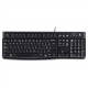 Logitech | K120 | Standard | Wired | EN/LT | 1.5 m | Black | USB Port | Lithuanian | 55 g