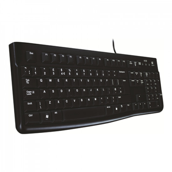 Logitech | K120 | Standard | Wired | EN/LT | 1.5 m | Black | USB Port | Lithuanian | 55 g