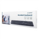 KEYBOARD STANDART USB RUS/BLACK KB-U-103-RU GEMBIRD