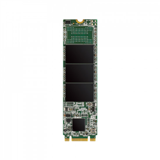 Silicon Power A55 256 GB, SSD interface M.2 SATA, Write speed 450 MB/s, Read speed 550 MB/s