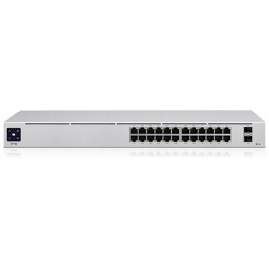 Šakotuvas Ubiquiti Networks UBIQUITI USW-Pro-24-POE 24-port + 2xSFP+ 10 Gigabit Switch 16x PoE+ 8x POE++