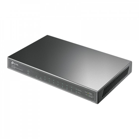 Switch|TP-LINK|TL-SG1210P|Desktop/pedestal|9x10Base-T / 100Base-TX / 1000Base-T|1xSFP|PoE+ ports 8|TL-SG1210P