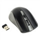 Gembird MUSW-4B-04-GB 2.4GHz Wireless Optical Mouse, USB, Wireless connection, Spacegrey/Black