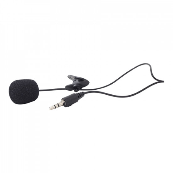 Gembird Clip-on microphone MIC-C-01 Black