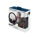 HEADSET STEREO BLACK/MHS-03-BKRD GEMBIRD