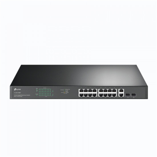 TP-LINK Switch TL-SG1218MP Unmanaged, Rackmountable, 10/100 Mbps (RJ-45) ports quantity 18, PoE+ ports quantity 16