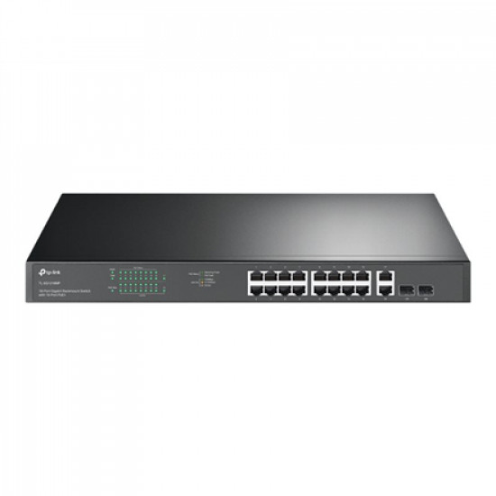 TP-LINK Switch TL-SG1218MP Unmanaged, Rackmountable, 10/100 Mbps (RJ-45) ports quantity 18, PoE+ ports quantity 16