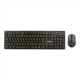 KEYBOARD +MOUSE WRL ENG/DESKTOP BK KBS-WCH-03 GEMBIRD