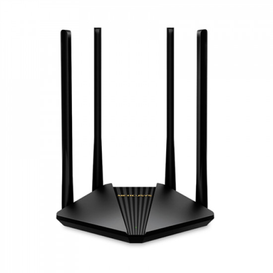 Mercusys AC1200 Wireless Dual Band Gigabit Router MR30G 802.11ac, 867+300 Mbit/s, Ethernet LAN (RJ-45) ports 2 Gigabit LAN Ports, Antenna type 4 5 dBi Fixed Omni-Directional Antennas, Black