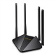 Mercusys AC1200 Wireless Dual Band Gigabit Router MR30G 802.11ac, 867+300 Mbit/s, Ethernet LAN (RJ-45) ports 2 Gigabit LAN Ports, Antenna type 4 5 dBi Fixed Omni-Directional Antennas, Black