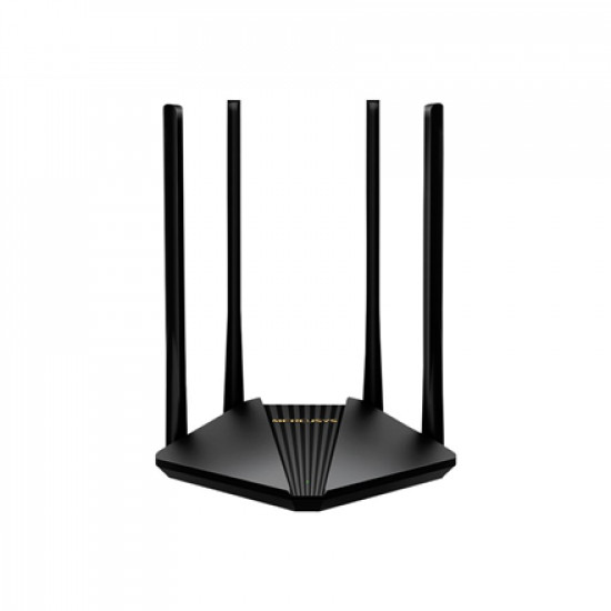 Mercusys AC1200 Wireless Dual Band Gigabit Router MR30G 802.11ac, 867+300 Mbit/s, Ethernet LAN (RJ-45) ports 2 Gigabit LAN Ports, Antenna type 4 5 dBi Fixed Omni-Directional Antennas, Black