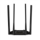 Mercusys AC1200 Wireless Dual Band Gigabit Router MR30G 802.11ac, 867+300 Mbit/s, Ethernet LAN (RJ-45) ports 2 Gigabit LAN Ports, Antenna type 4 5 dBi Fixed Omni-Directional Antennas, Black