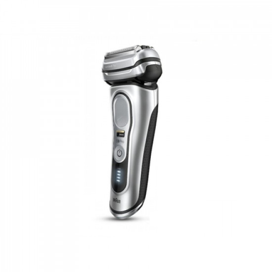 Braun Shaver 9467CC Operating time (max) 60 min, Wet & Dry, Silver