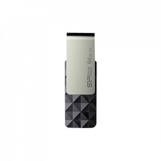 Silicon Power Blaze B30 64 GB, USB 3.0, Black